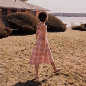 Madewell Gingham Check Dress